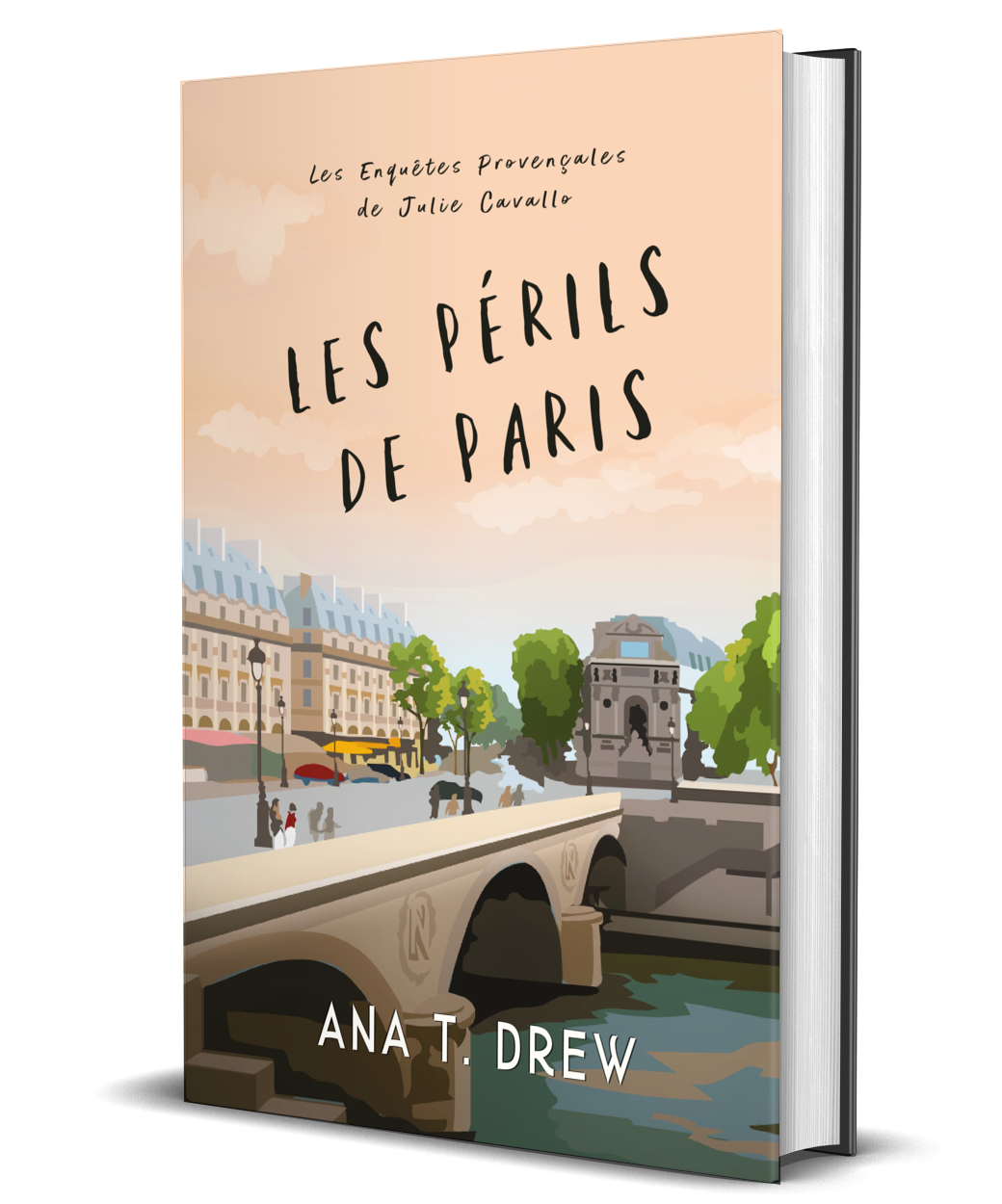 Les Périls de Paris: série policière "cosy mystery" (Les Enquêtes de Julie), t. 5 | livre papier